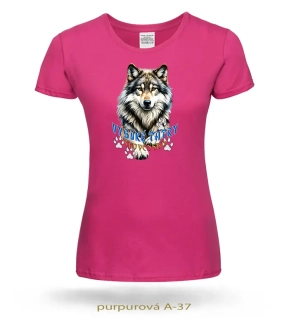 Trička dámske VLK STOPY VYSOKÉ TATRY SLOVENSKO